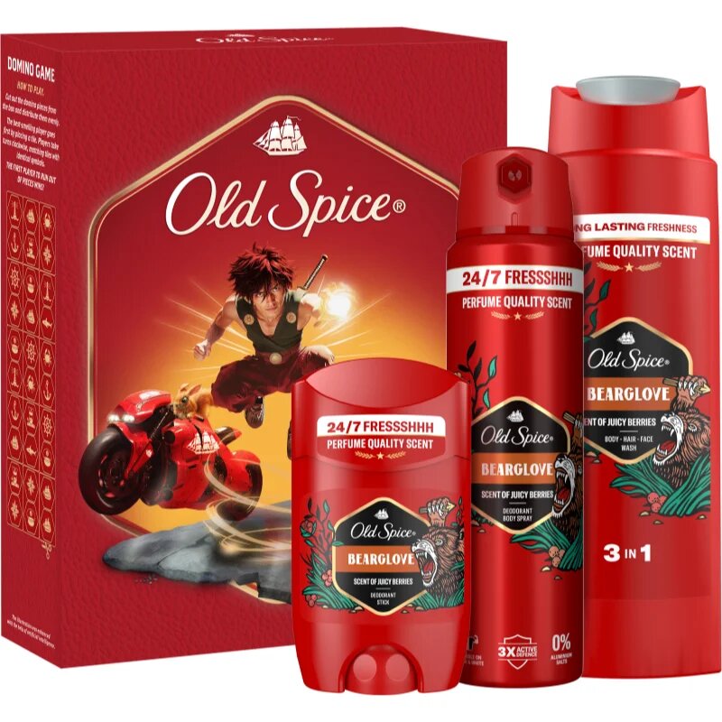Old Spice Bearglove Anime подаръчен комплект за мъже