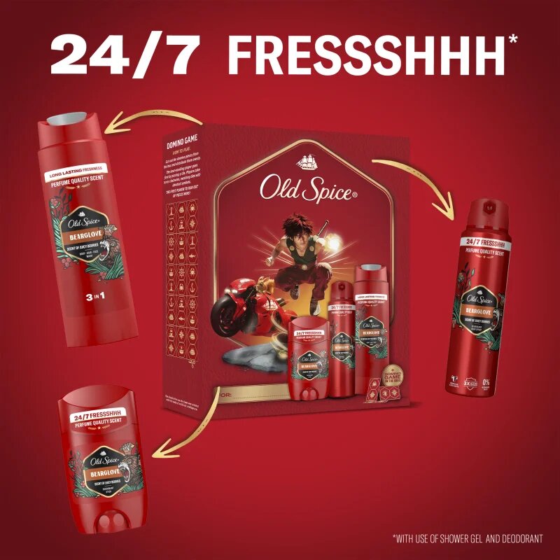 Old Spice Bearglove Anime подаръчен комплект за мъже