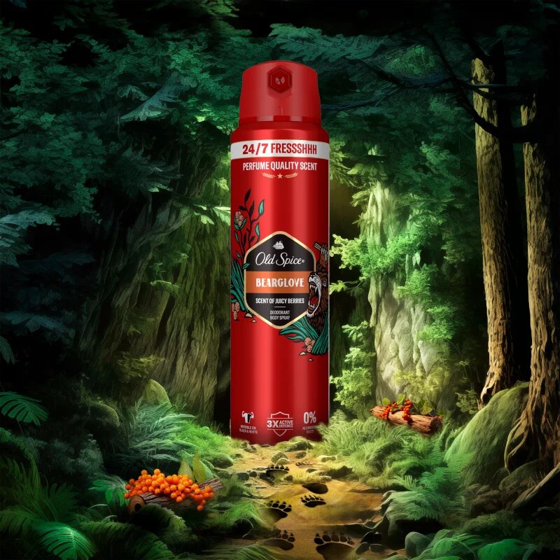 Old Spice Bearglove освежаващ дезодорант 200 мл.