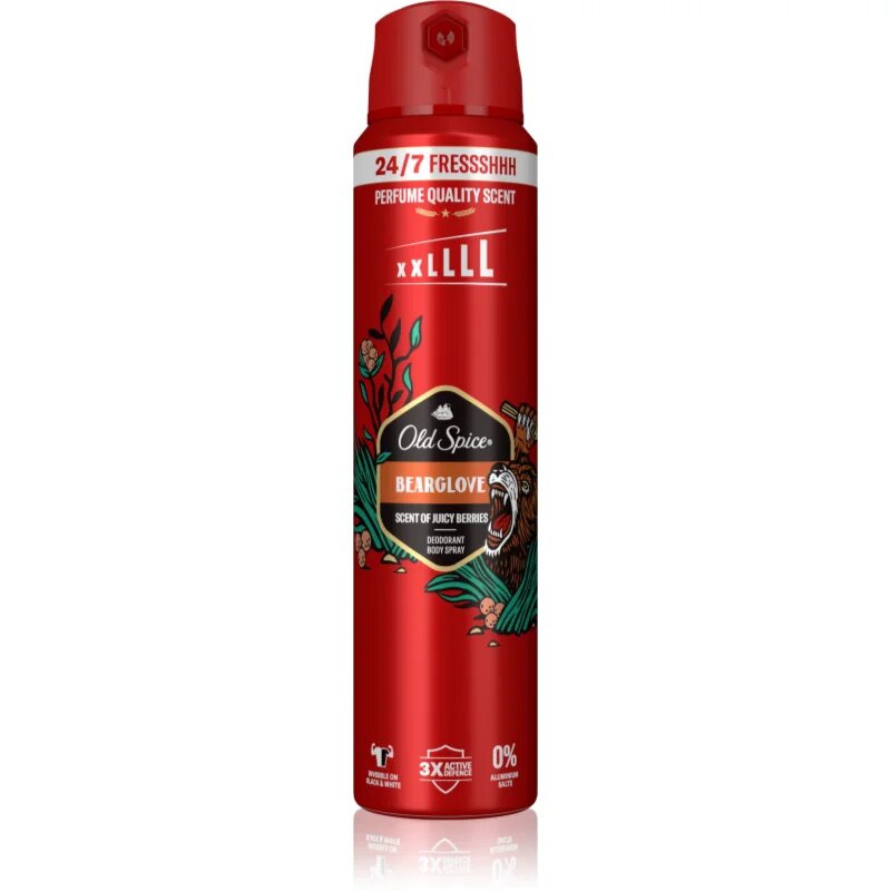 Old Spice Bearglove освежаващ дезодорант за мъже 250 мл.