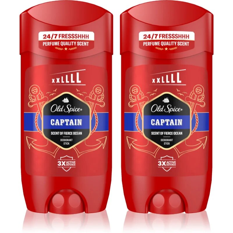 Old Spice Captain дезодорант стик за мъже 2x85 мл.
