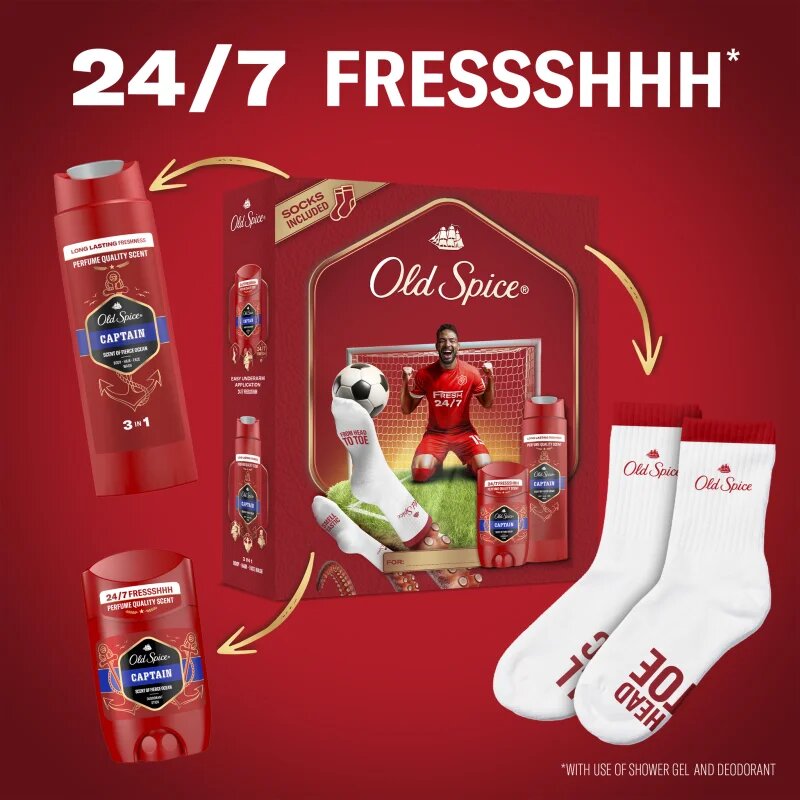 Old Spice Captain Footballer подаръчен комплект за мъже