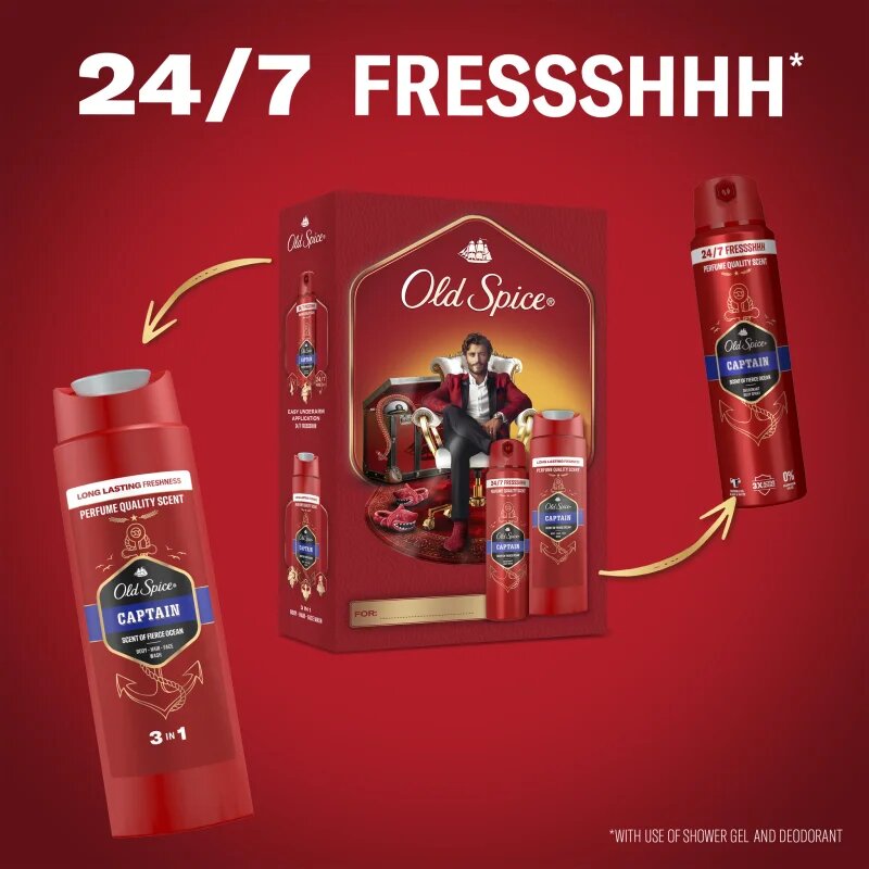 Old Spice Captain Gentleman Set подаръчен комплект
