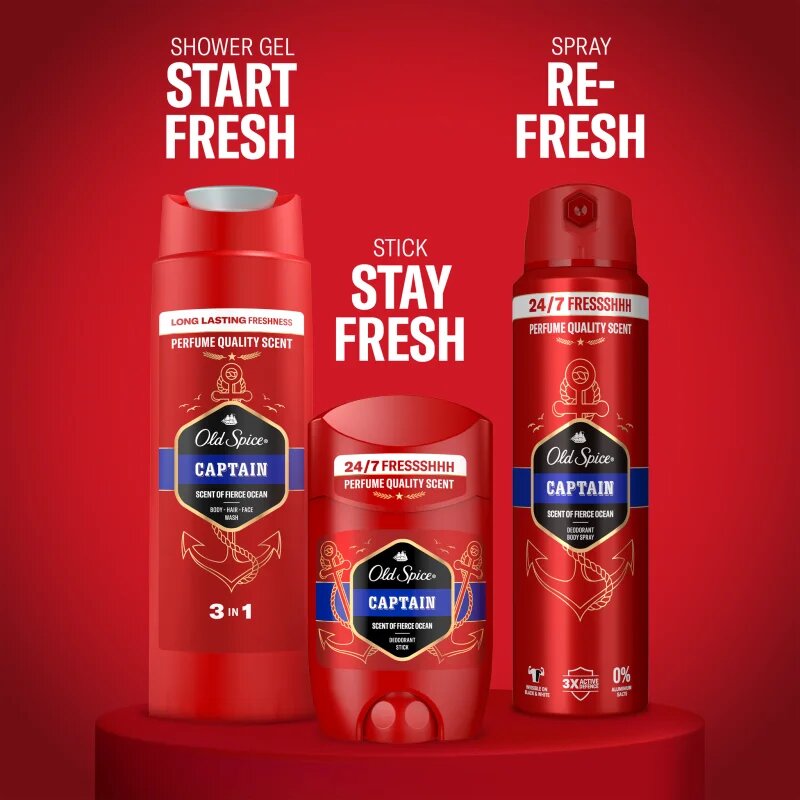 Old Spice Captain Gift Set подаръчен комплект