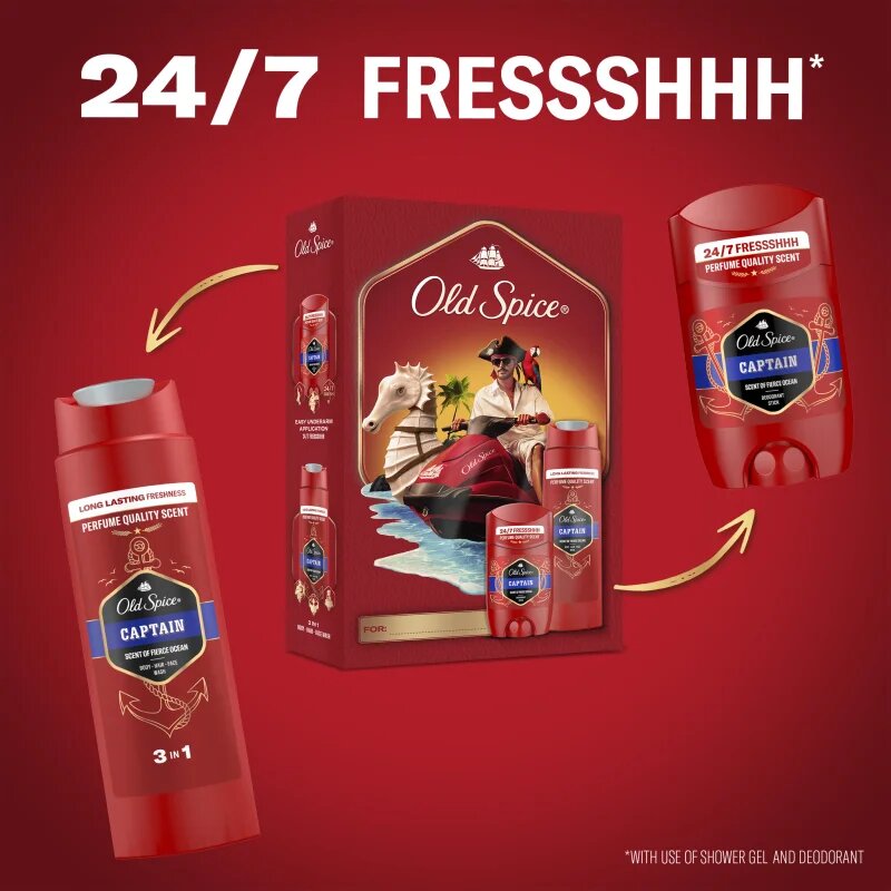 Old Spice Captain Gift Set подаръчен комплект за мъже