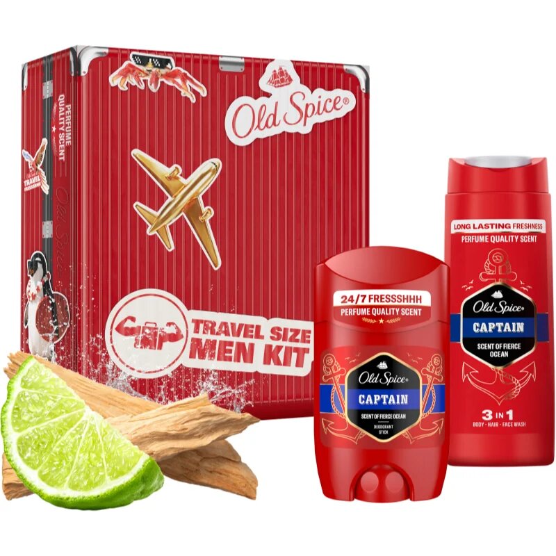 Old Spice Captain Travel Size Men Kit комплект за пътуване