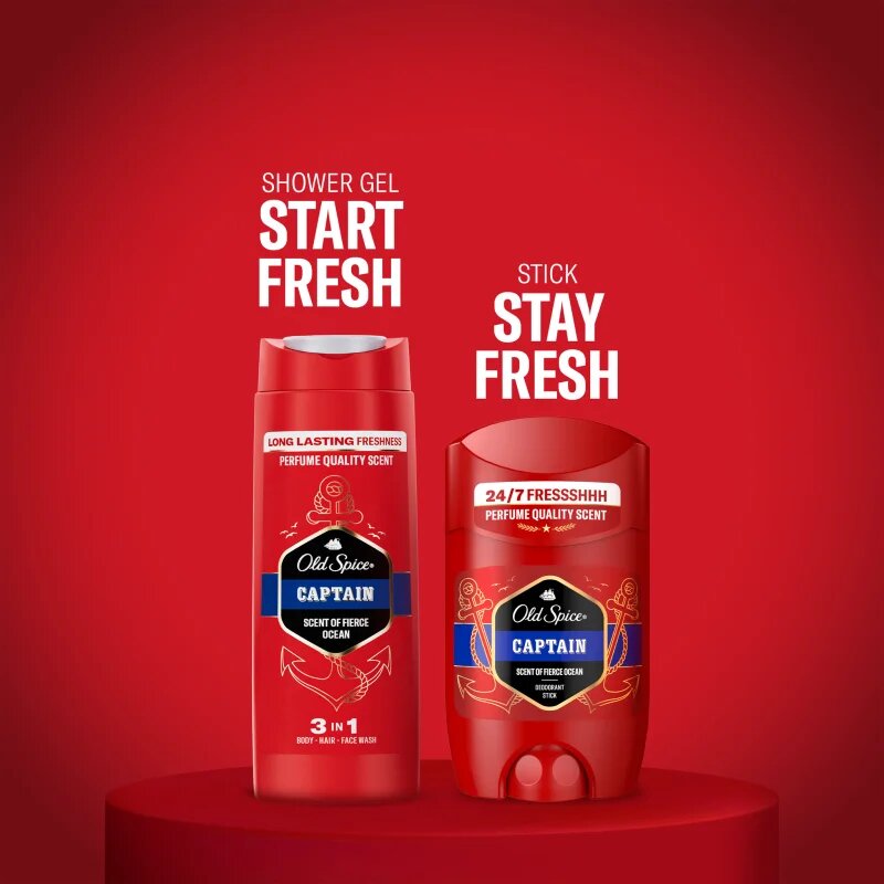 Old Spice Captain Travel Size Men Kit комплект за пътуване