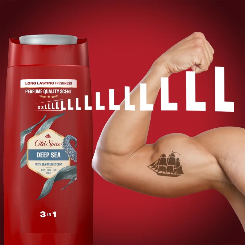 Old Spice Deep Sea душ гел 675 мл.