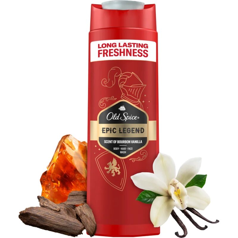 Old Spice Epic Legend душ-гел за лице тяло и коса 400 мл.