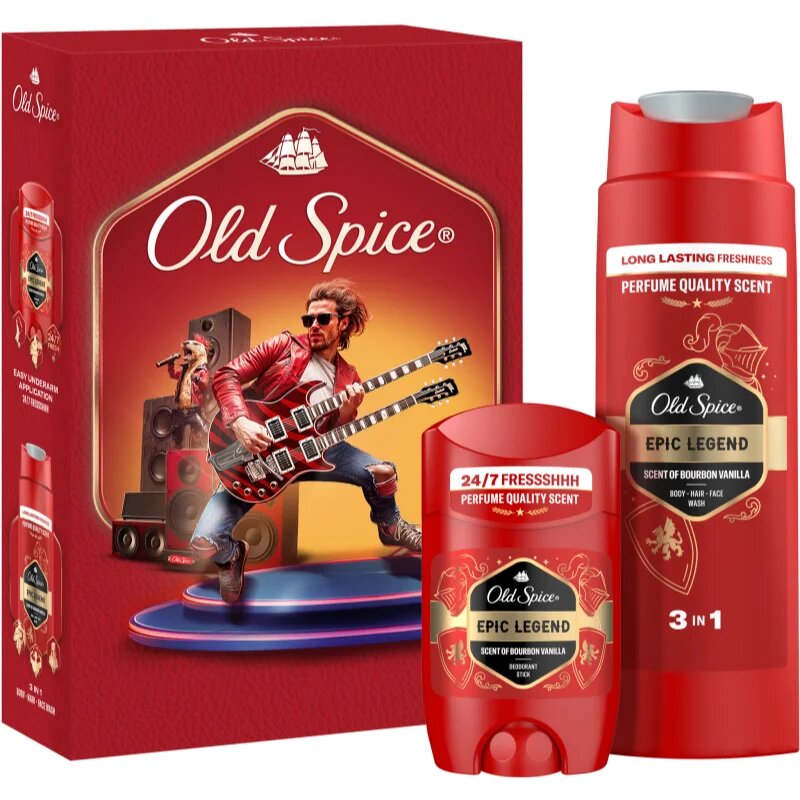 Old Spice Epic Legend Rockstar подаръчен комплект
