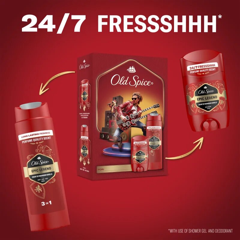Old Spice Epic Legend Rockstar подаръчен комплект за мъже