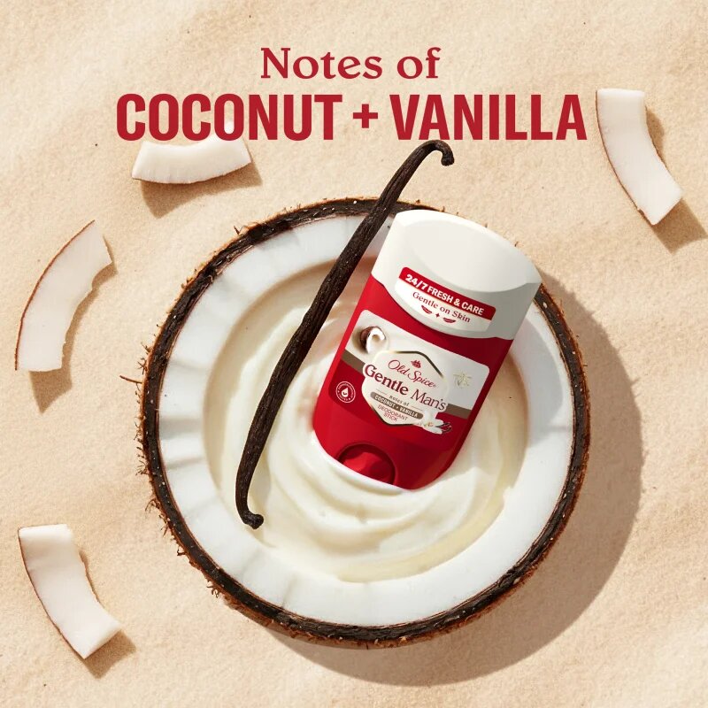 Old Spice Gentle Man's Coconut & Vanilla дезодорант-стик без съдържание на алуминиеви соли 50 мл.