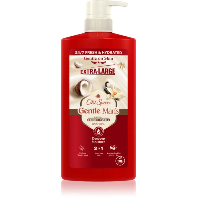 Old Spice Gentle Man's Coconut & Vanilla душ гел 3 в 1 800 мл.