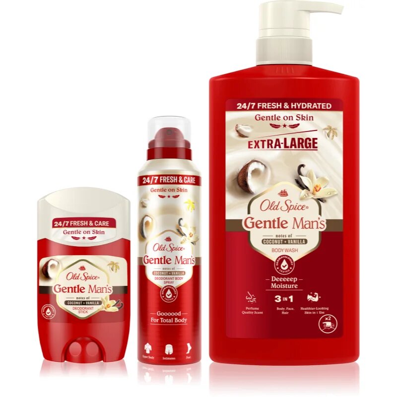 Old Spice Gentle Man's Coconut & Vanilla комплект за тяло