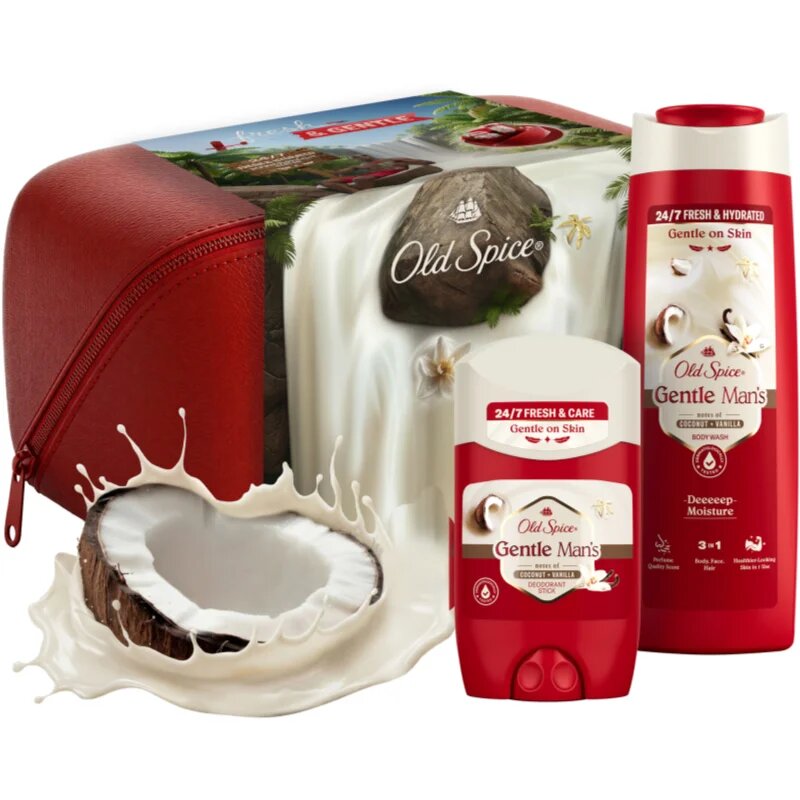 Old Spice Gentle Man's Coconut & Vanilla подаръчен комплект