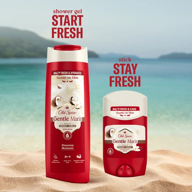 Old Spice Gentle Man's Coconut & Vanilla подаръчен комплект