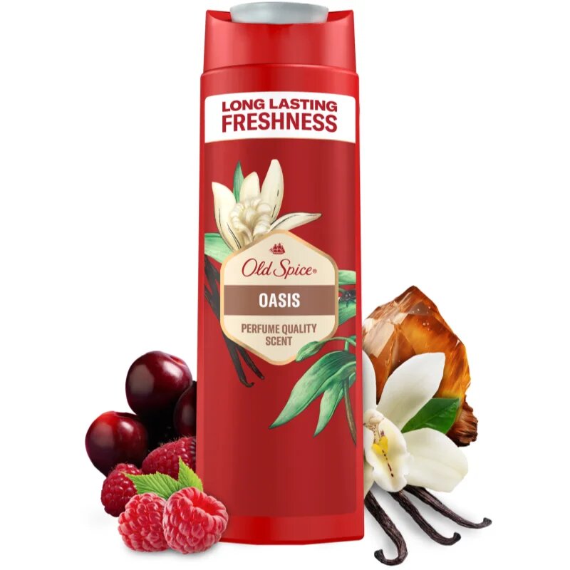 Old Spice Oasis душ гел 3 в 1 400 мл.