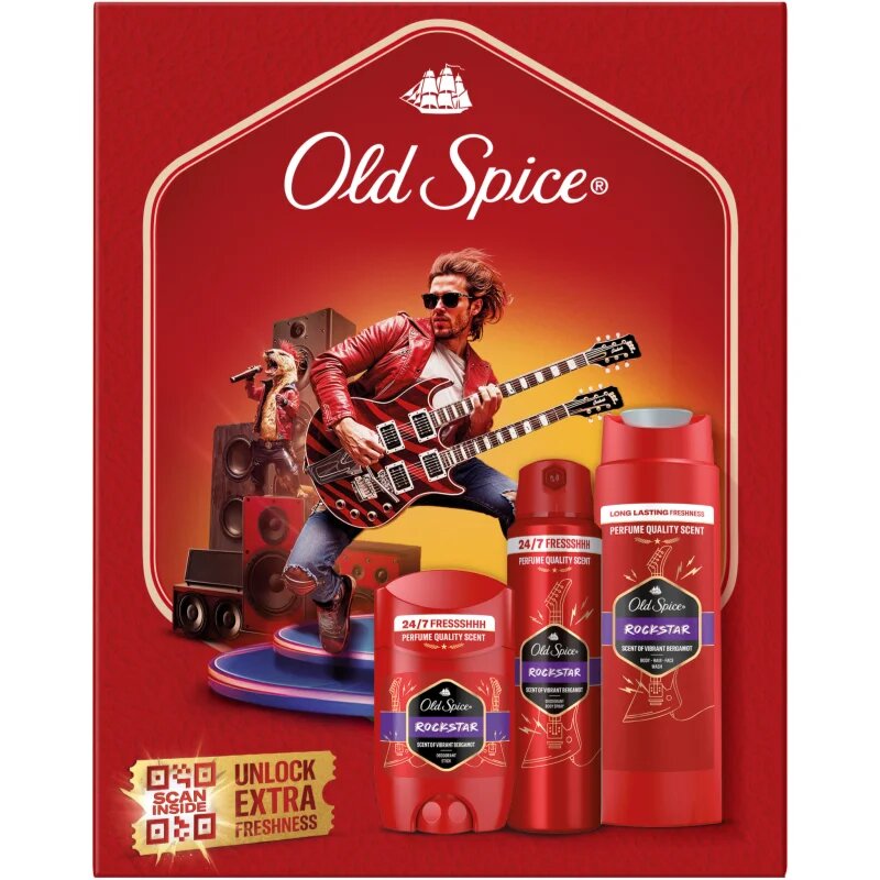 Old Spice RockStar For the Music Legend подаръчен комплект