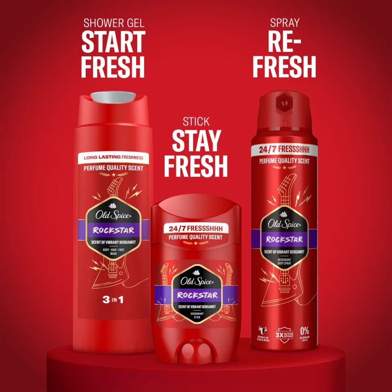 Old Spice RockStar For the Music Legend подаръчен комплект