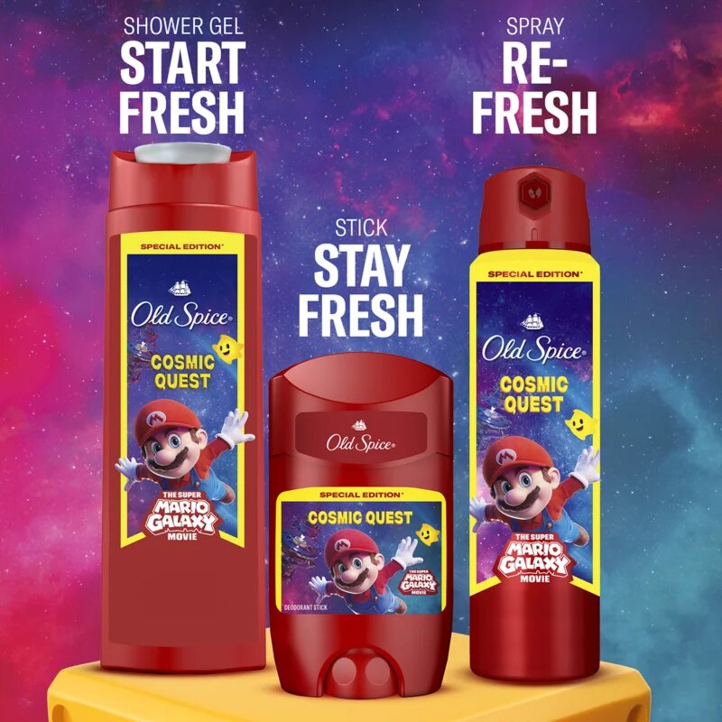 Old Spice Super Mario Galaxy Movie Gift Set подаръчен комплект