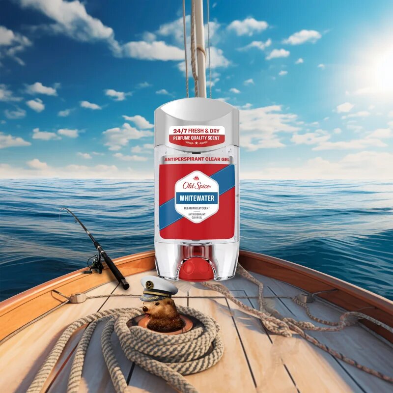 Old Spice Whitewater Antiperspirant Clear Gel гел против изпотяване за мъже 70 мл.