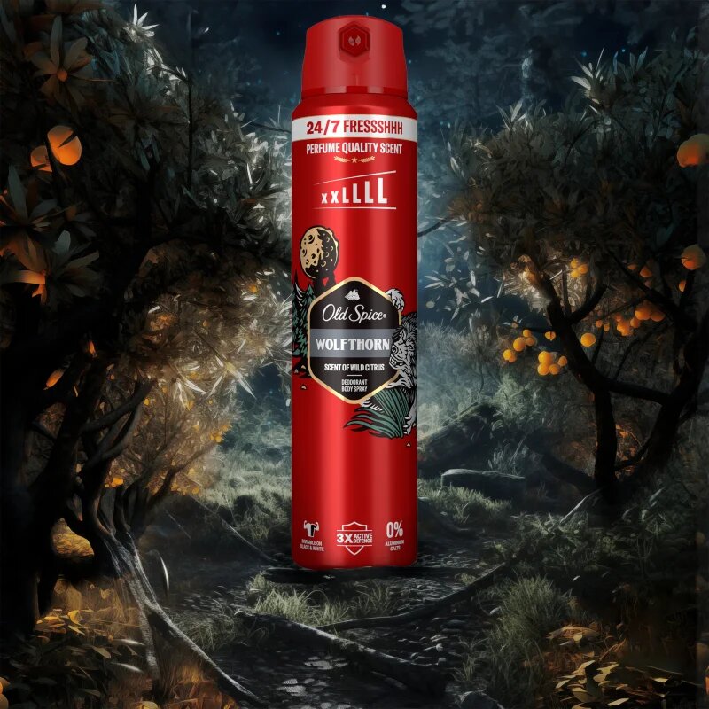 Old Spice Wolfthorn дезодорант в спрей 250 мл.