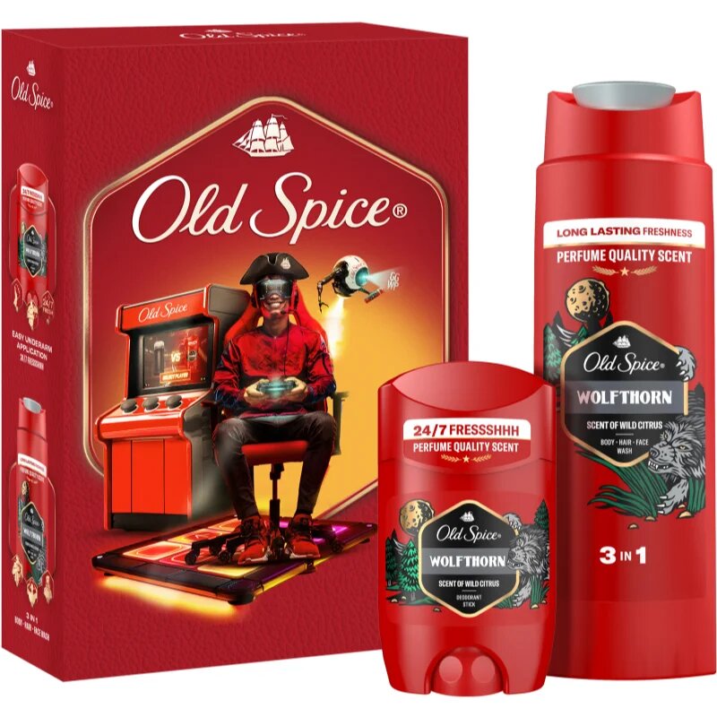 Old Spice Wolfthorn Gamer подаръчен комплект за мъже