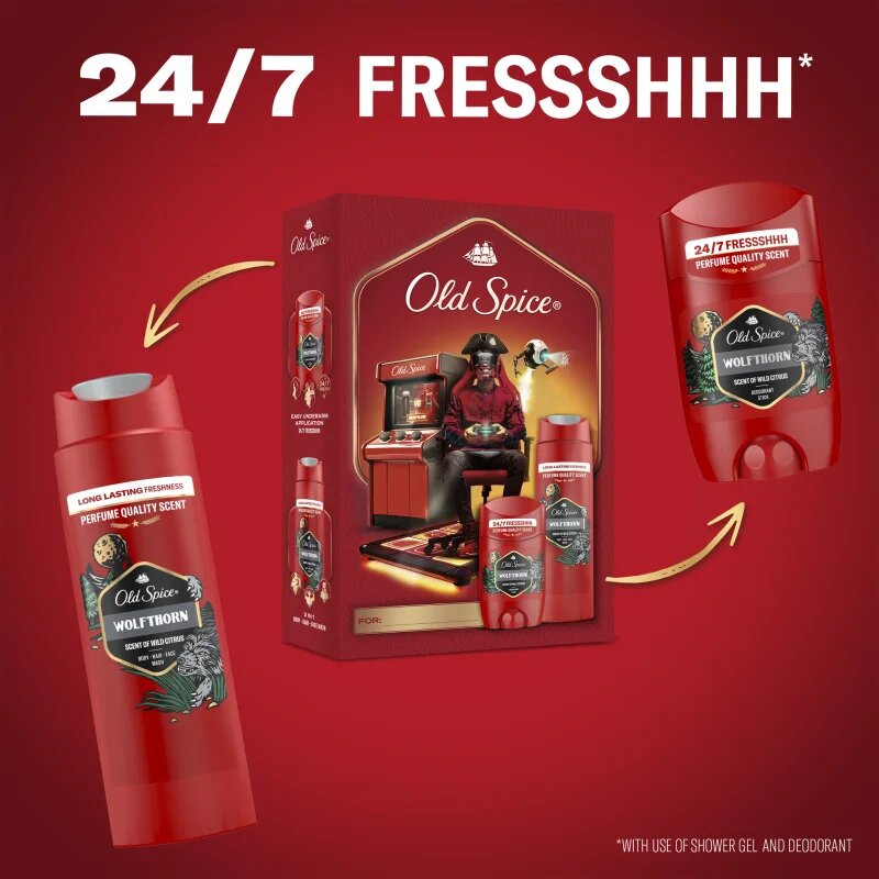 Old Spice Wolfthorn Gamer подаръчен комплект за мъже