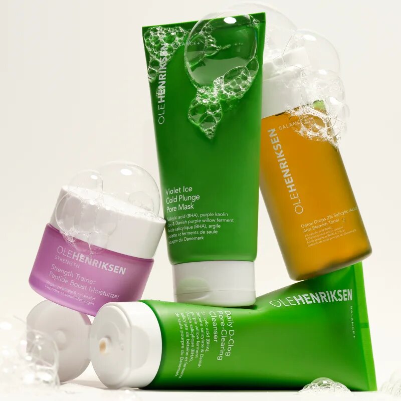 OLEHENRIKSEN Balance+ Daily D-Clog Pore-Clearing Cleanser почистващ гел със салицилова киселина 60 мл.