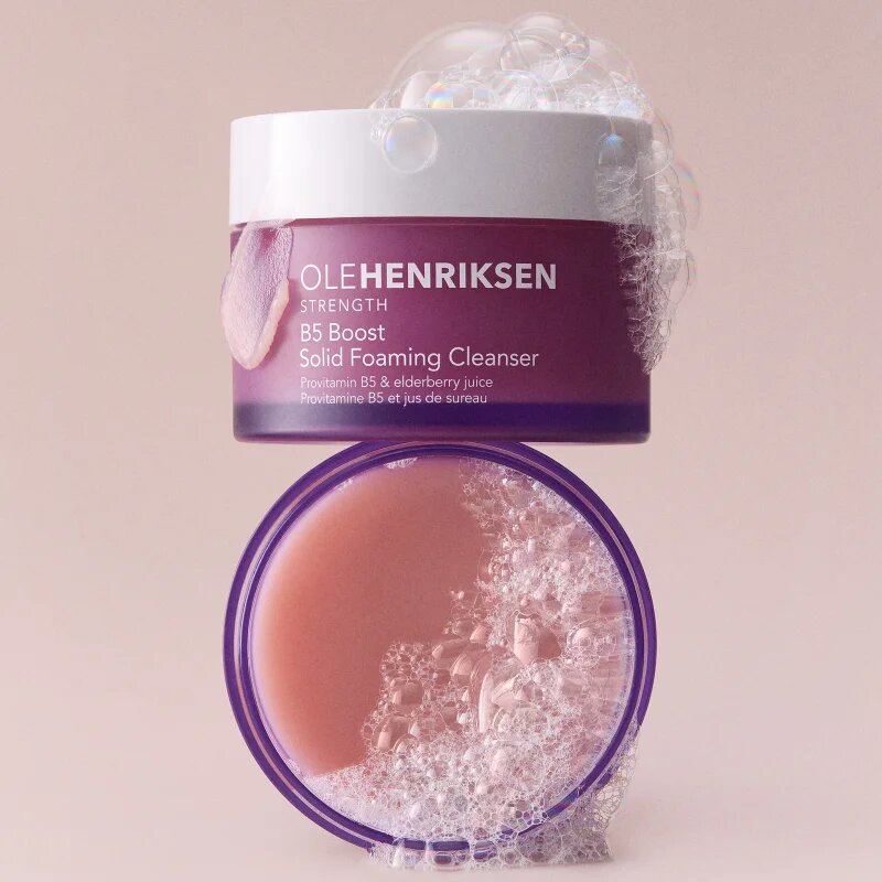 OLEHENRIKSEN Strength B5 Boost Hydrating Solid Foaming Gentle Cleanser подхранващ почистващ балсам 100 гр.