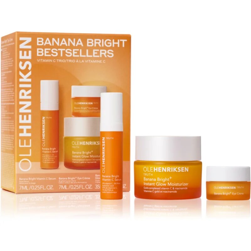 OLEHENRIKSEN Truth Banana Bright Bestsellers Vitamin C Trio комплект за грижа за лицето
