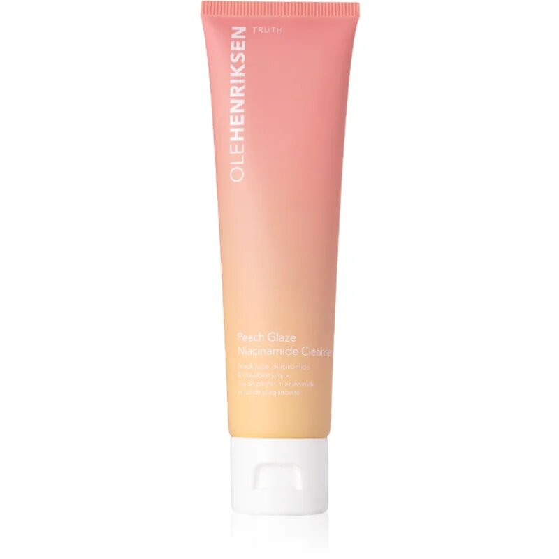 OLEHENRIKSEN Truth Peach Glaze Glow Niacinamide Cleanser пенлив почистващ гел за освежаване и хидратация 60 мл.