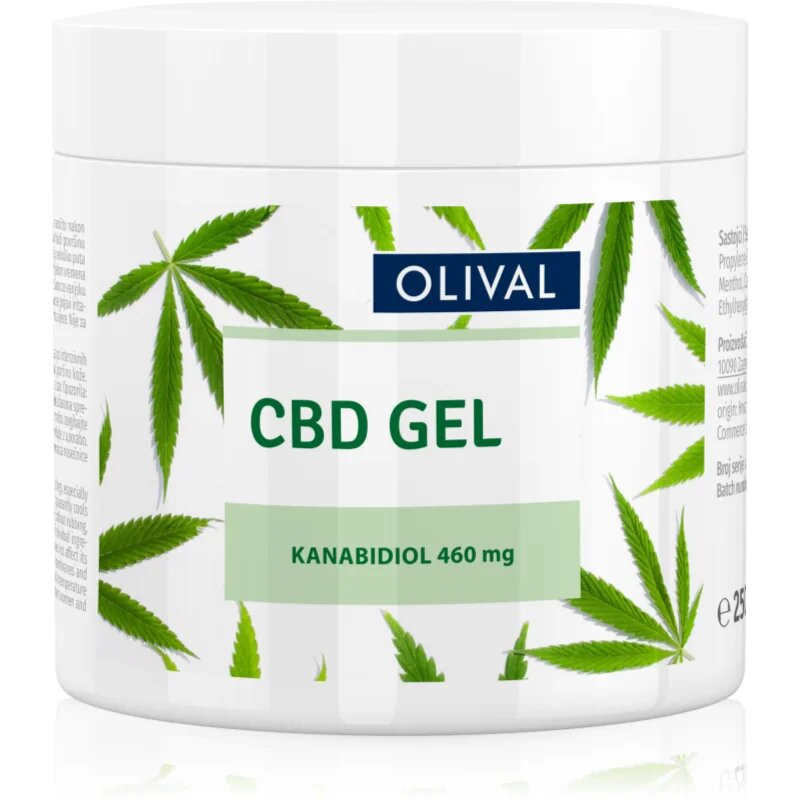 Olival CBD Gel освежаващ гел за уморени крака 250 мл.