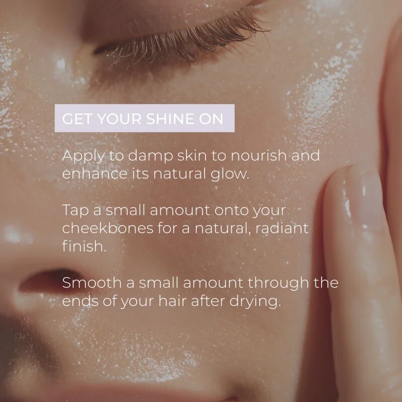 Olival Crystal Dry Oil мултифункционално масло със блестящи частици за лице тяло и коса 50 мл.