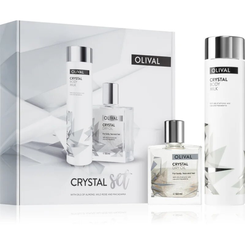 Olival Crystal подаръчен комплект за подхранване и хидратация
