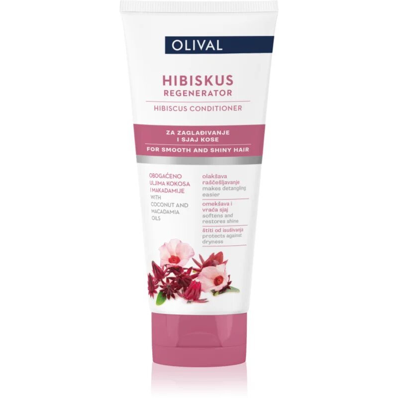 Olival Hibiscus регенериращ балсам за блясък и мекота на косата 200 мл.