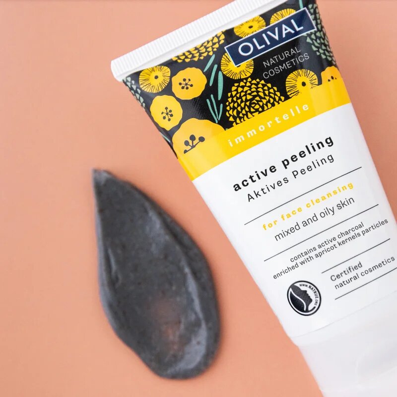 Olival Immortelle Active Peeling почистващ пилинг за лице за смесена и мазна кожа 75 мл.