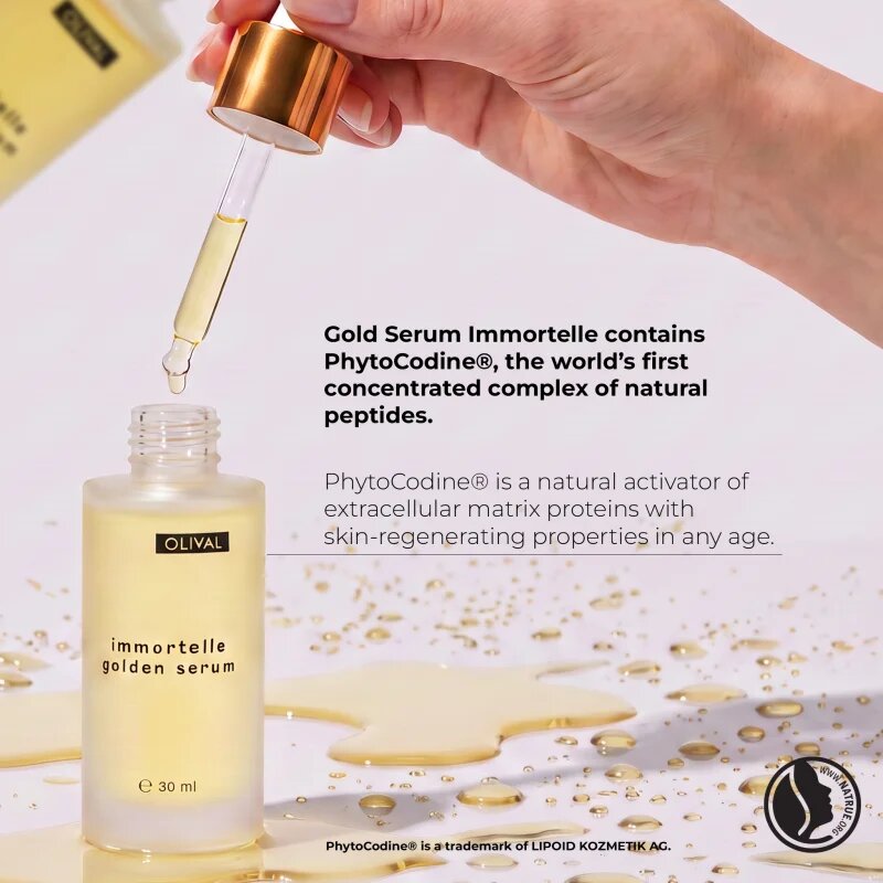 Olival Immortelle Golden Serum ревитализиращ серум против стареене на кожата 30 мл.