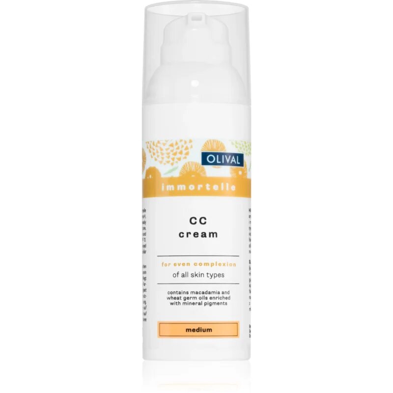 Olival Immortelle хидратиращ СС крем цвят Medium 50 мл.