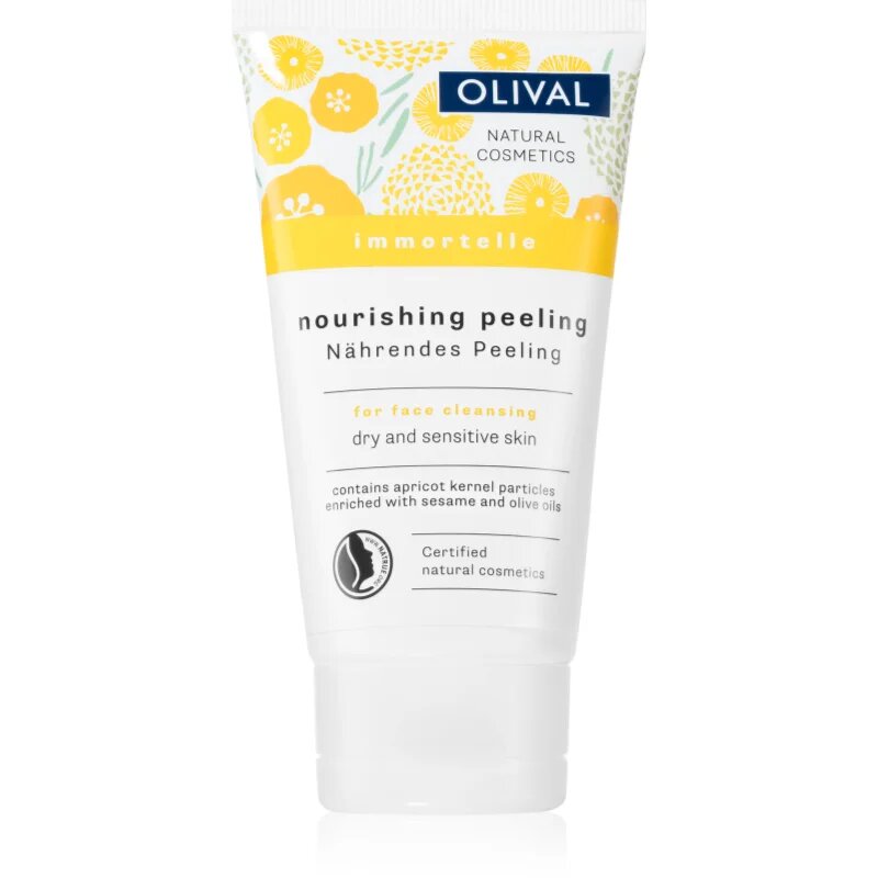 Olival Immortelle Nourishing Peeling нежен пилинг на кожата за суха и чувствителна кожа 75 мл.