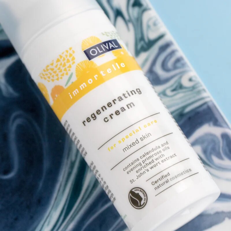 Olival Immortelle Regenerating Cream регенериращ крем за смесена и мазна кожа 50 мл.