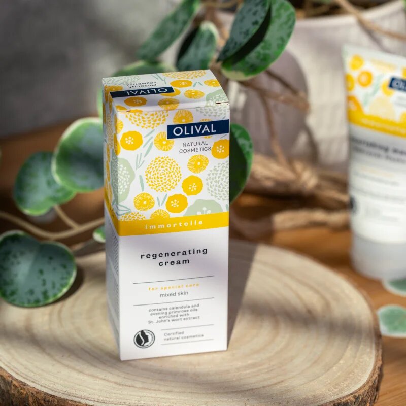Olival Immortelle Regenerating Cream регенериращ крем за смесена и мазна кожа 50 мл.