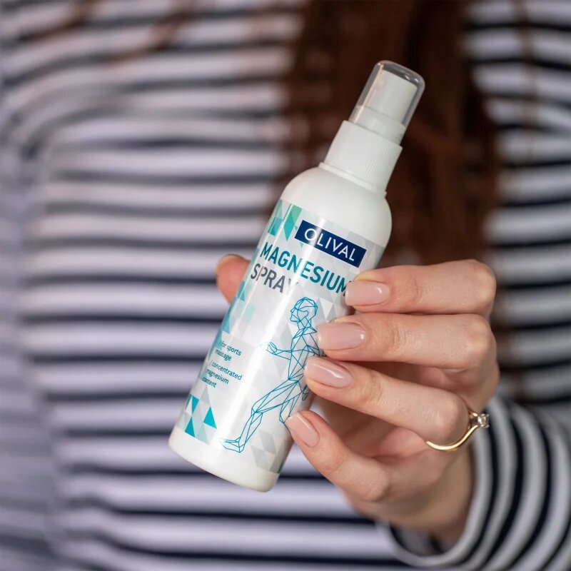 Olival Magnesium магнезиево масло за регенериране на мускулите в спрей 100 мл.