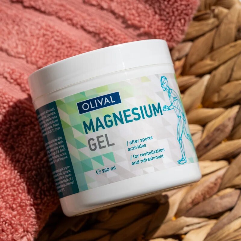Olival Magnesium охлаждащ масажен гел 250 мл.