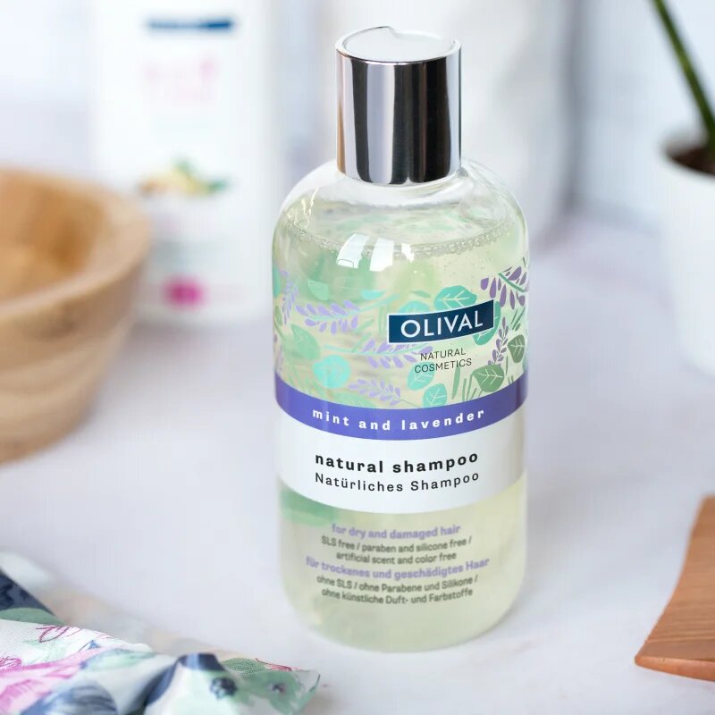 Olival Micellar Mint and Lavender Мицеларен шампоан за суха и увредена коса 250 мл.