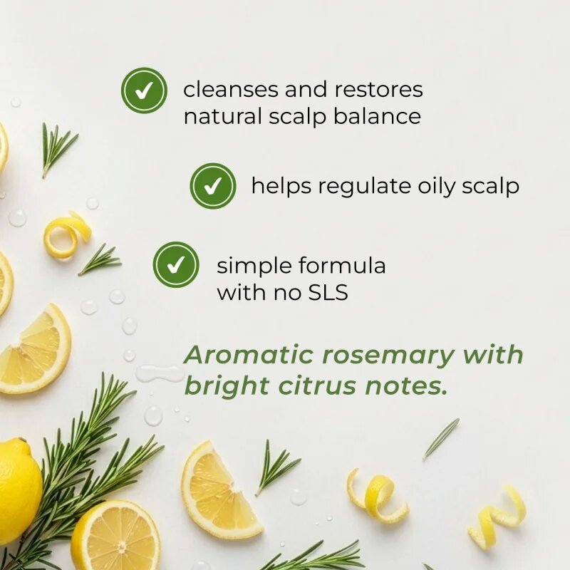 Olival Micellar Rosemary and Lemon Мицеларен шампоан за мазна коса 250 мл.