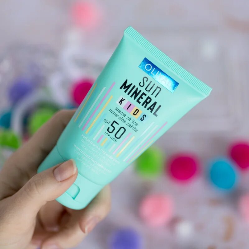 Olival Sun Mineral Kids детски крем за слънчеви бани за лице и тяло SPF 50 50 мл.