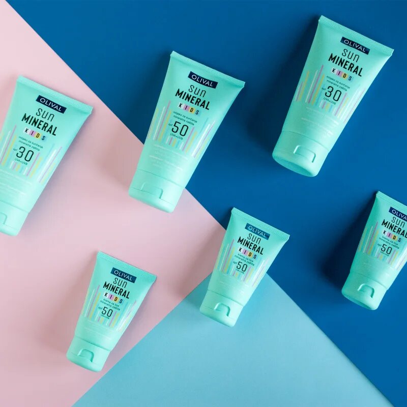 Olival Sun Mineral Kids детски крем за слънчеви бани за лице и тяло SPF 50 50 мл.