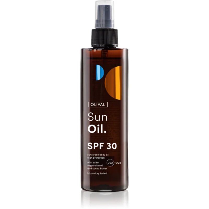 Olival Sun Oilé олио за загар с подхранващ ефект SPF 30 200 мл.