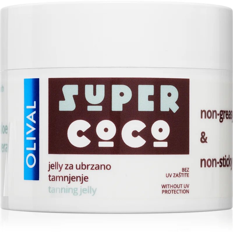 Olival SUPER Coco хидратиращ гел крем за ускоряване на тена 100 мл.